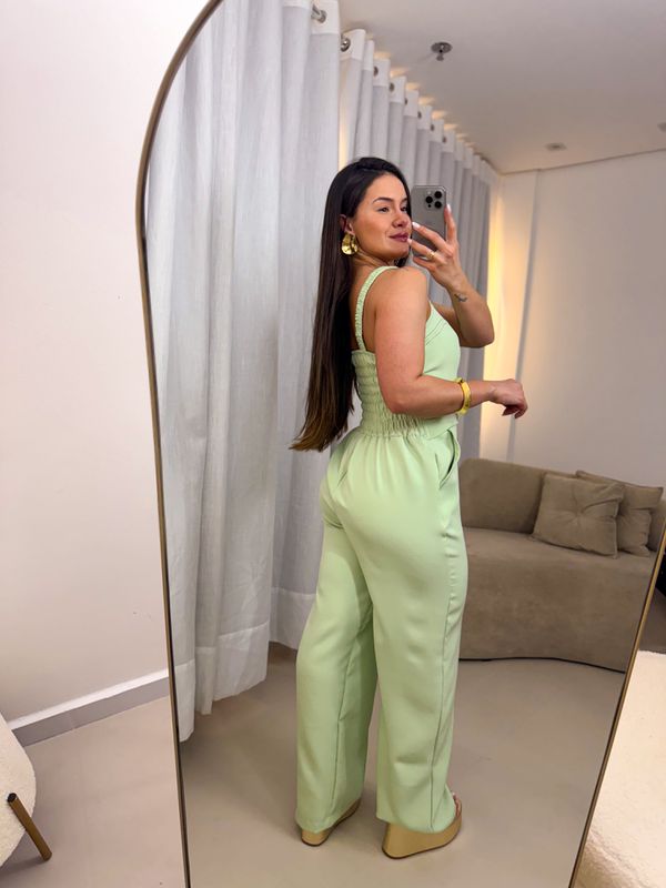 Macacão Fiorella Verde