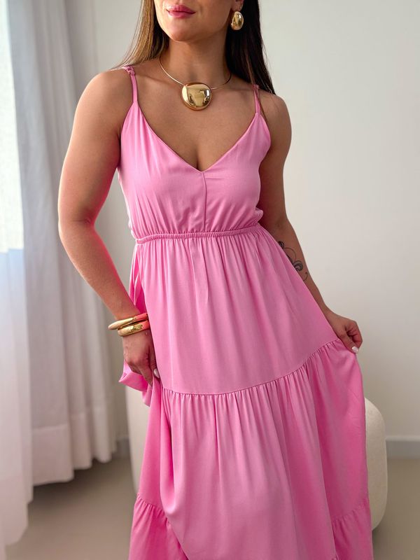 Vestido Flávia Rosa