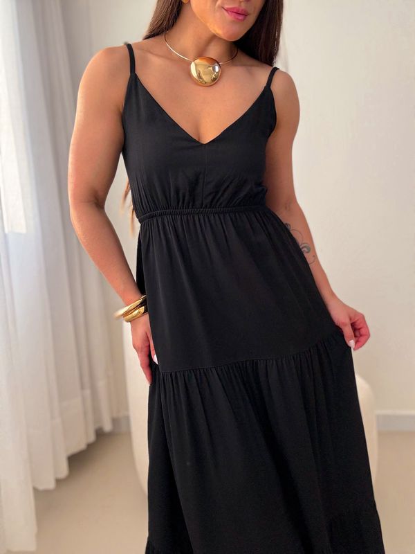 Vestido Flávia Preto