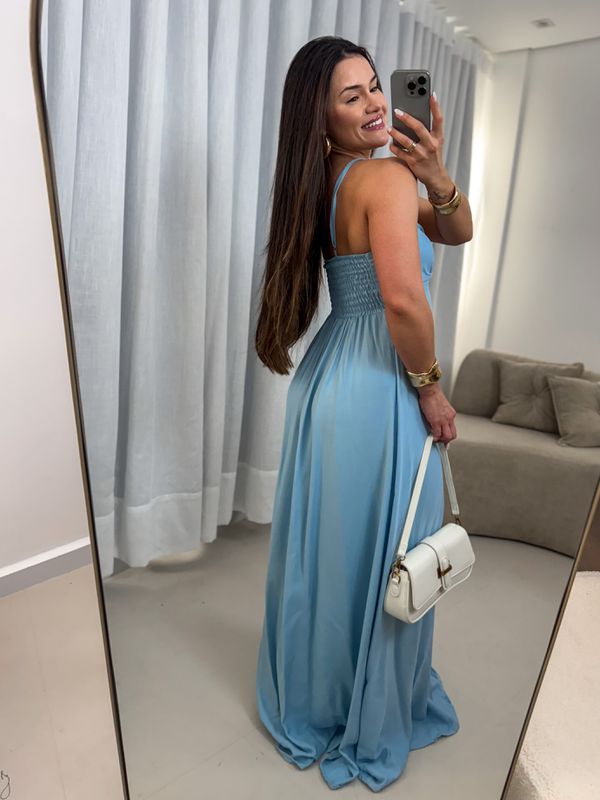 Vestido Gabriela Azul