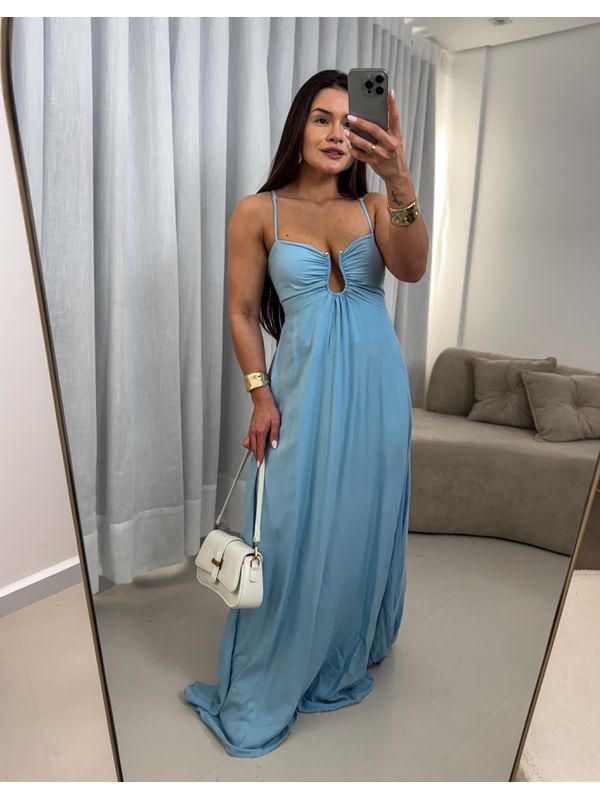 Vestido Gabriela Azul