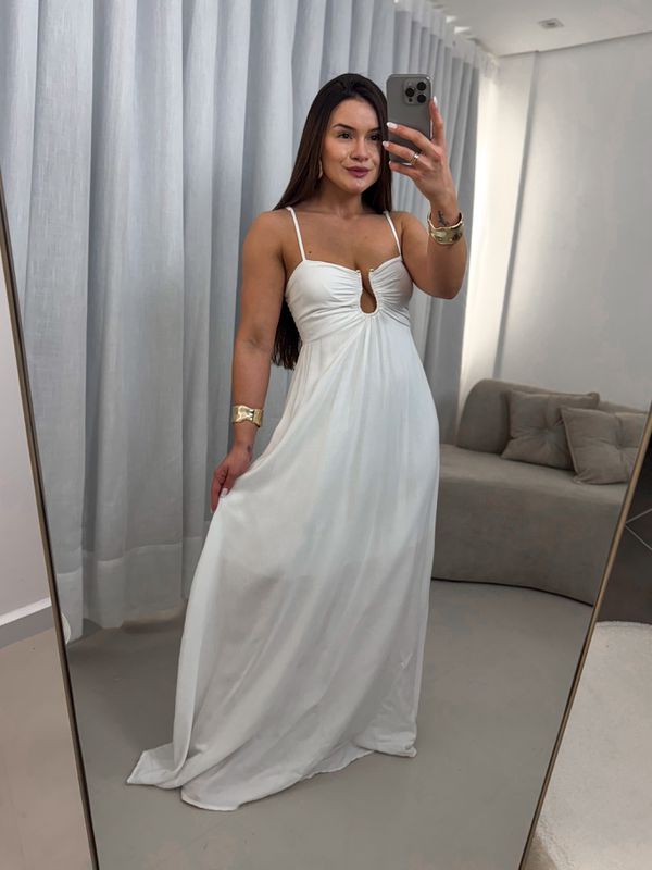 Vestido Gabriela Branco