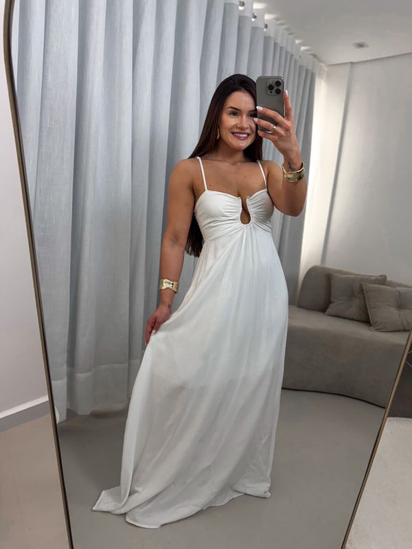 Vestido Gabriela Branco