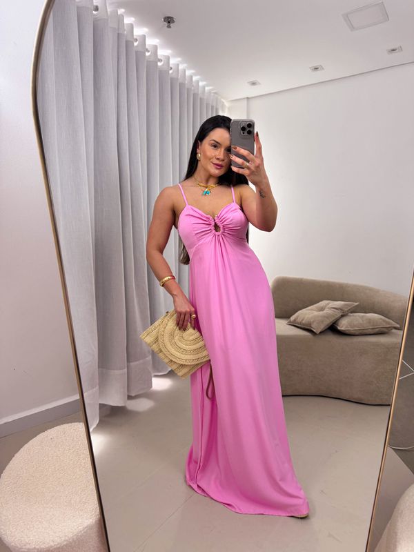 Vestido Gabriela Rosa