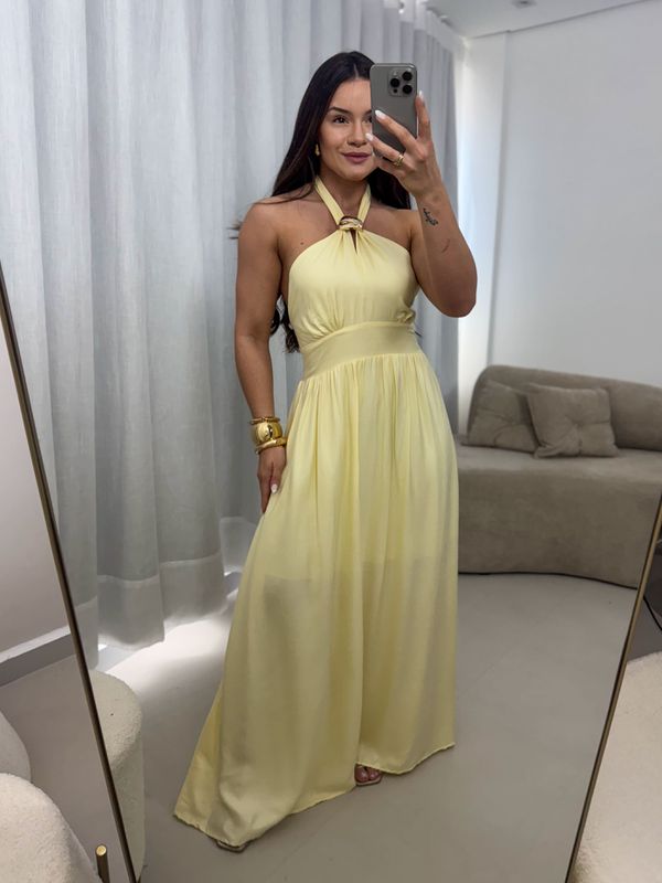 Vestido Grazi Amarelo