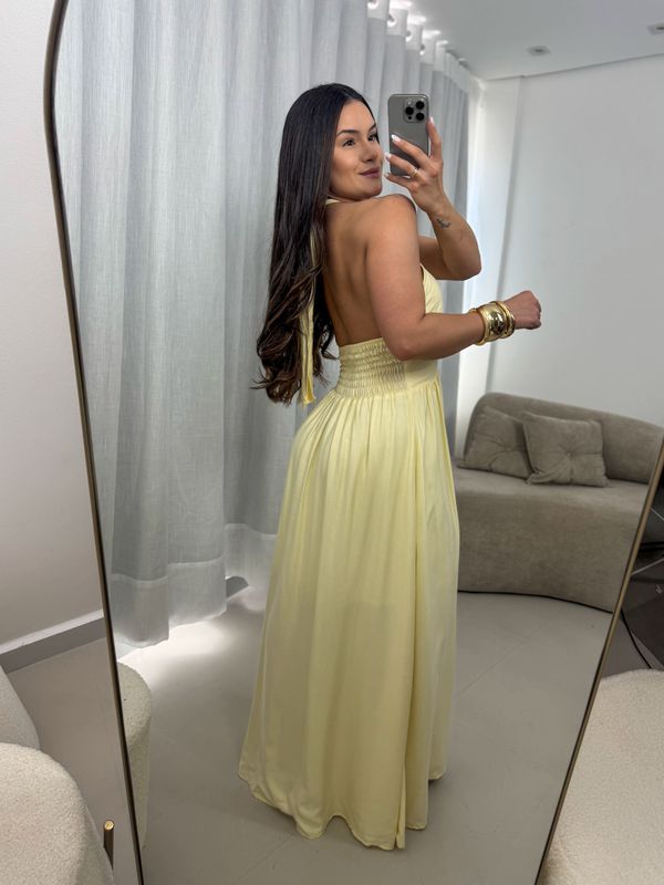 Vestido Grazi Amarelo
