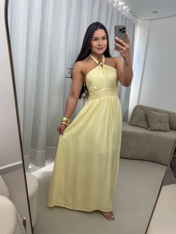 Vestido Grazi Amarelo