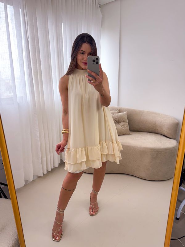 Vestido Helena Nude