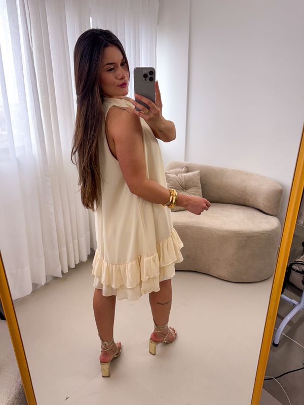 Vestido Helena Nude
