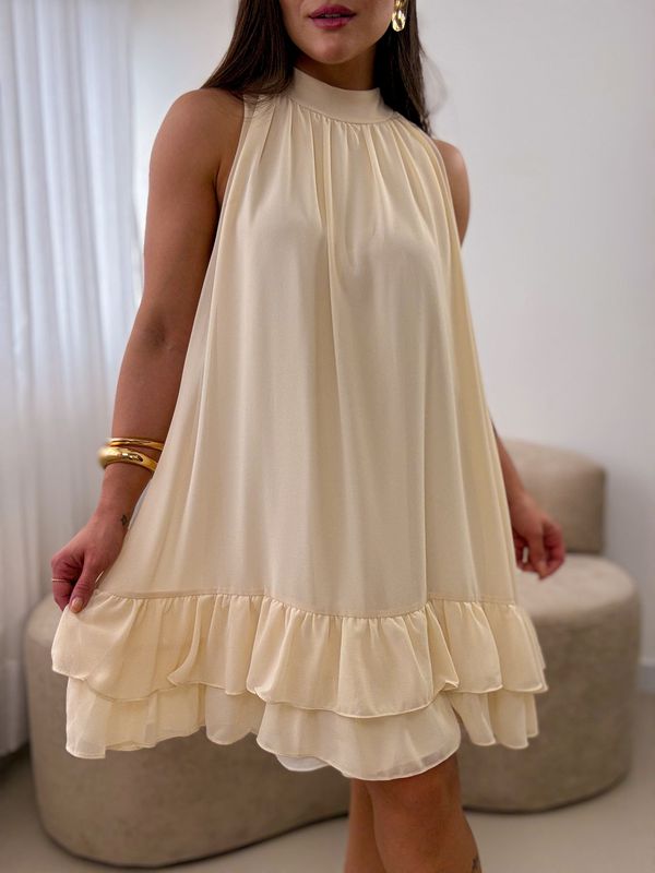 Vestido Helena Nude