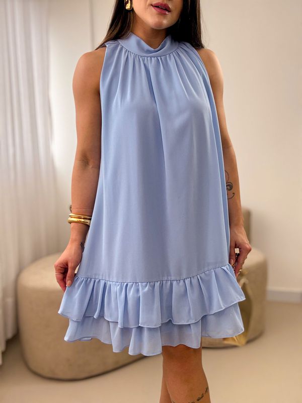 Vestido Helena Azul