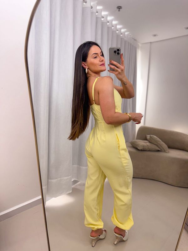 Macacão Débora Amarelo