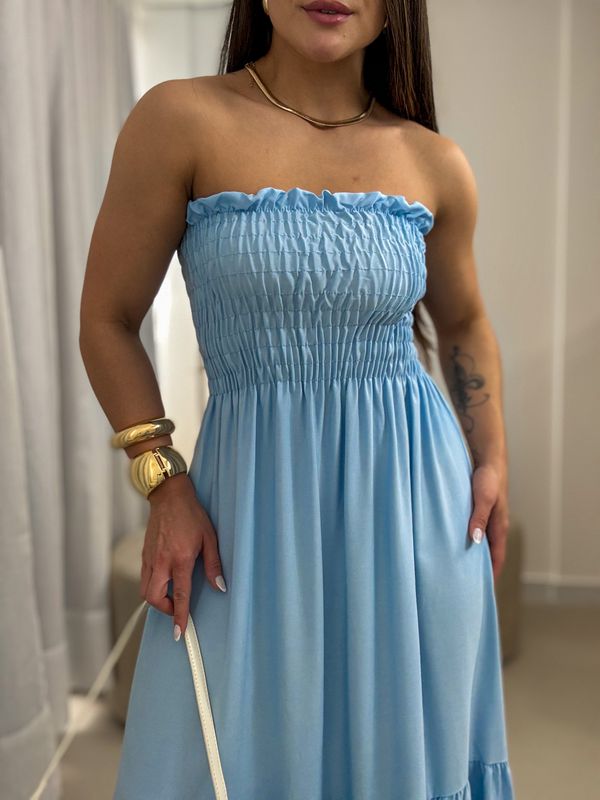 Vestido Jade Azul