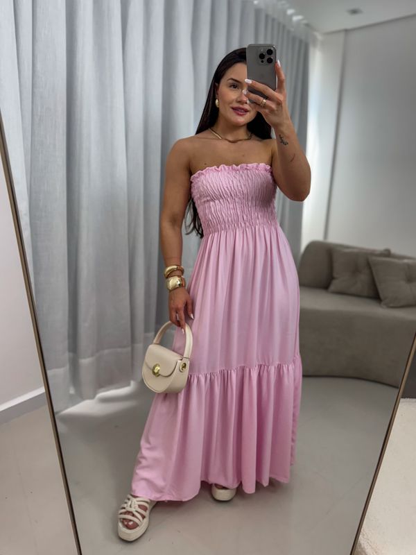 Vestido Jade Rosa