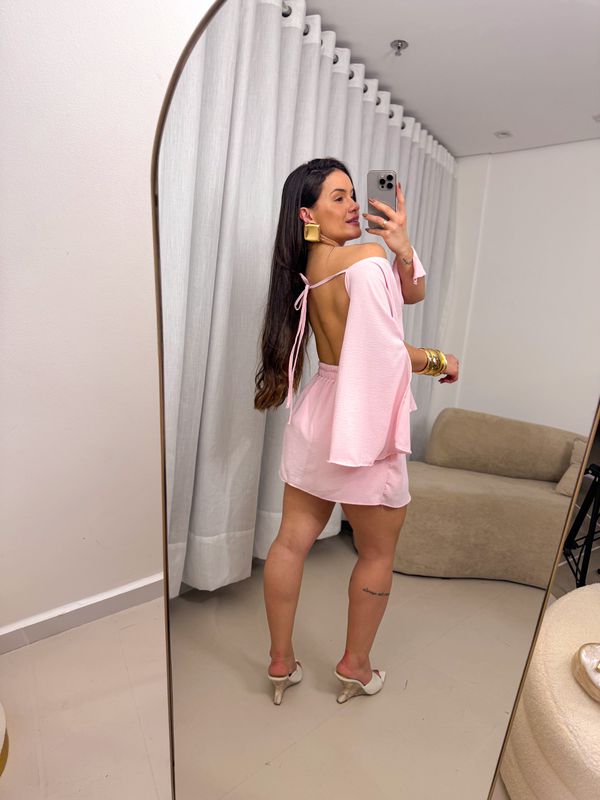 Macaquinho Bárbara Rosa