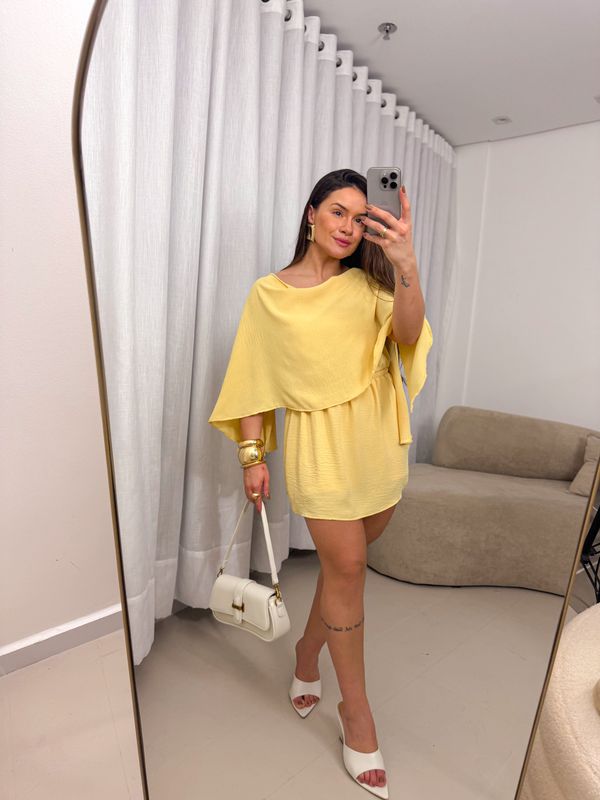 Macaquinho Bárbara Amarelo