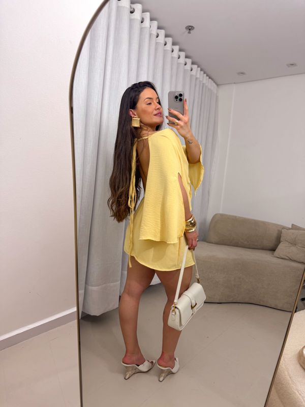 Macaquinho Bárbara Amarelo