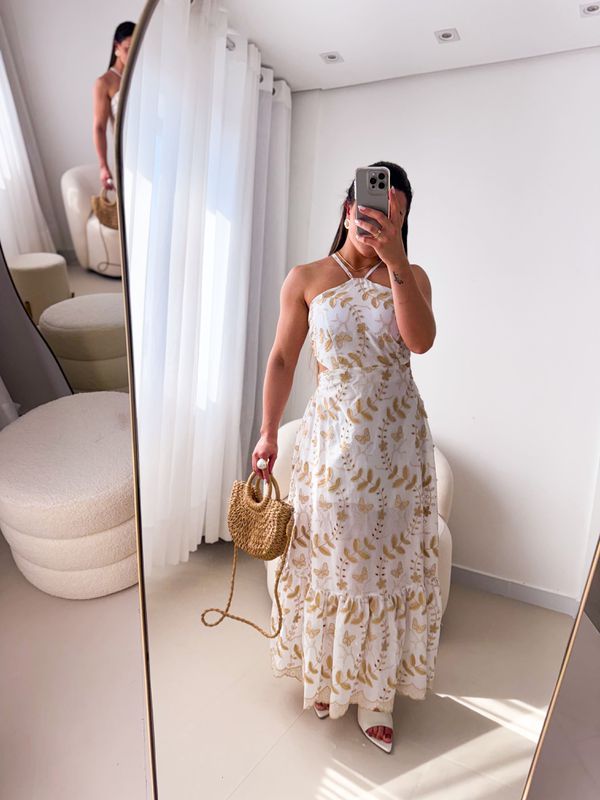 Vestido Joana Fundo Off White