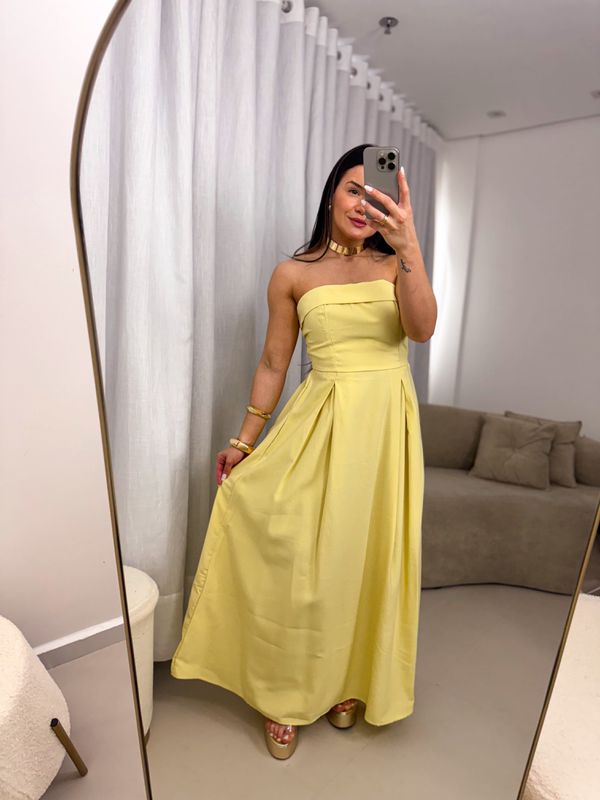 Vestido Júlia Amarelo