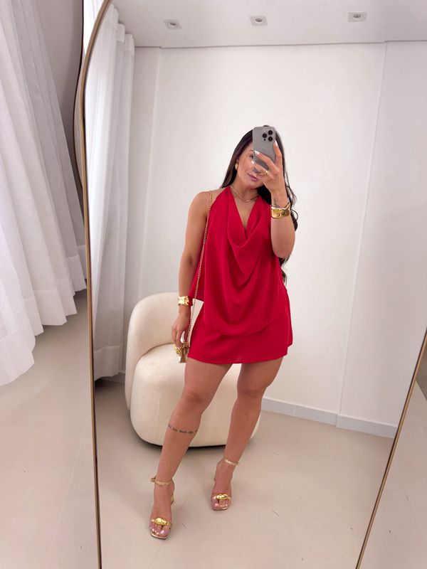 Conjunto Lauren Vermelho