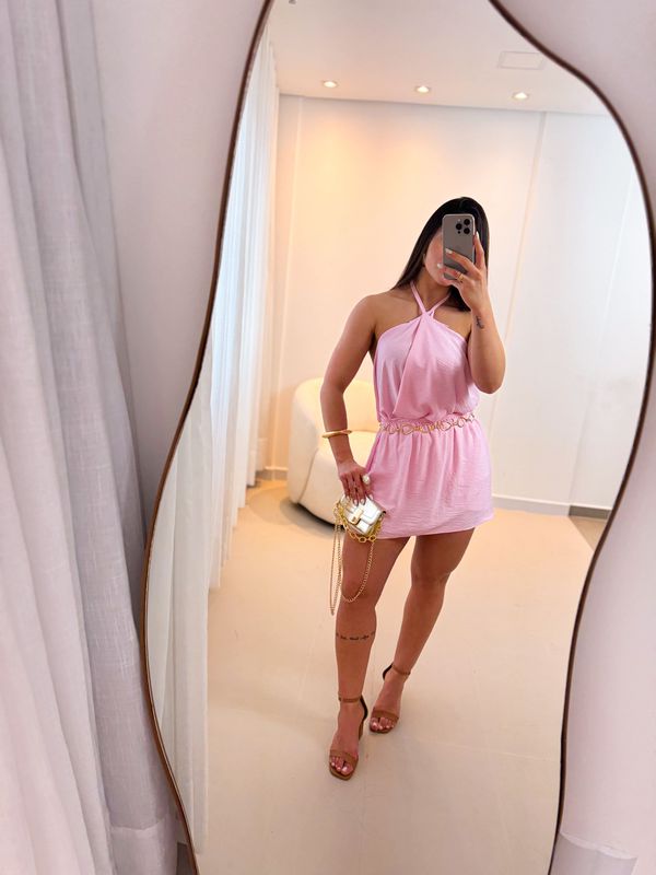 Conjunto Lauren Rosa