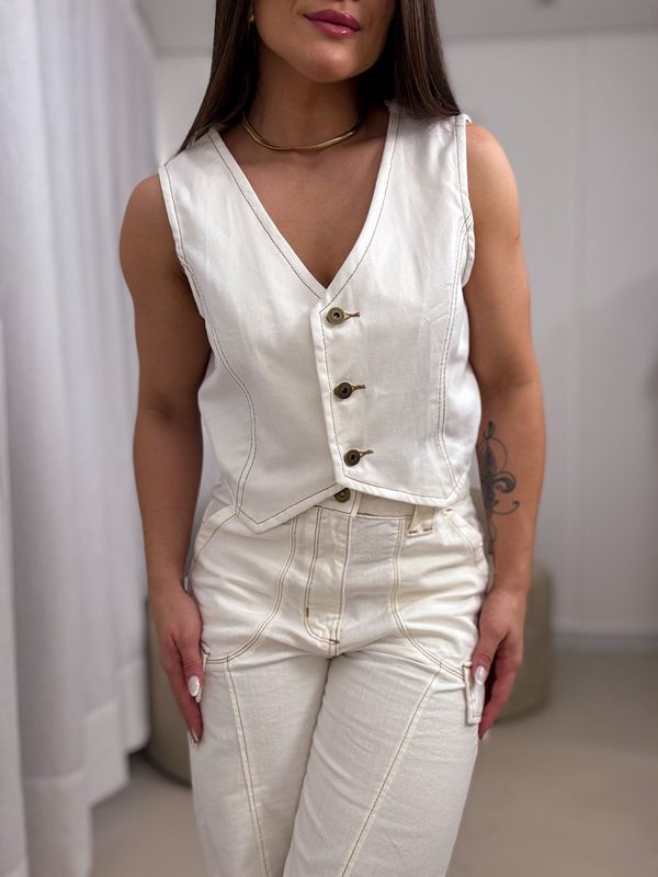 Colete Jeans Luna