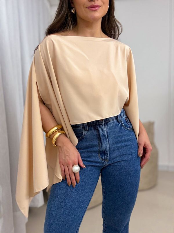 Blusa Maria Flor Nude