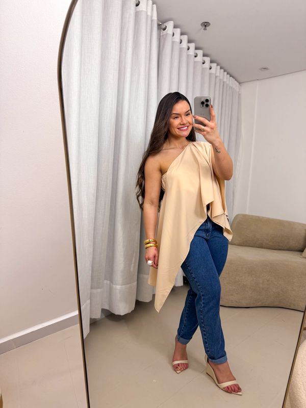 Blusa Maria Flor Nude