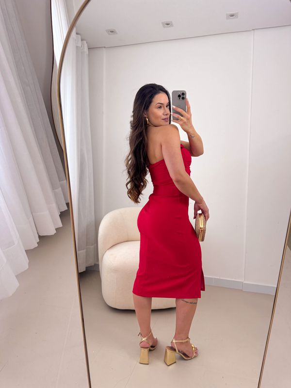 Vestido Marina Vermelho