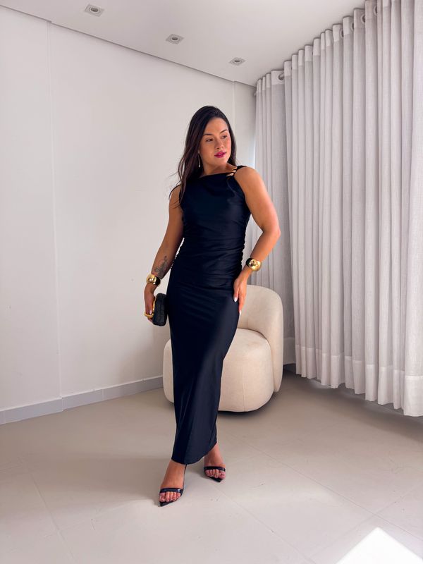 Vestido Morgana Preto