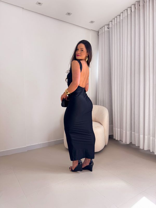 Vestido Morgana Preto