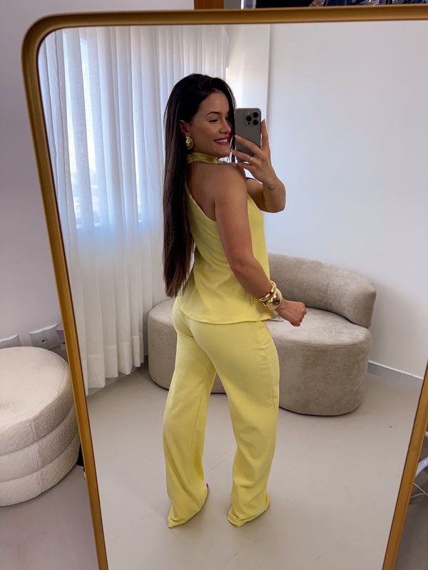 Conjunto Pamela Amarelo