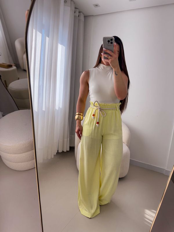Pantalona Linho Carol Lima