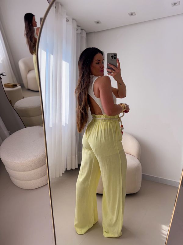 Pantalona Linho Carol Lima