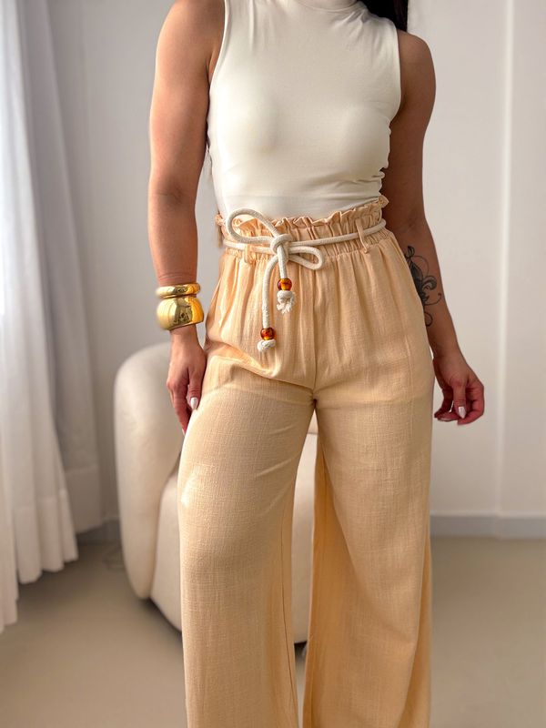 Pantalona Linho Carol Pessêgo