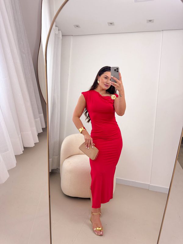 Vestido Pati Vermelho