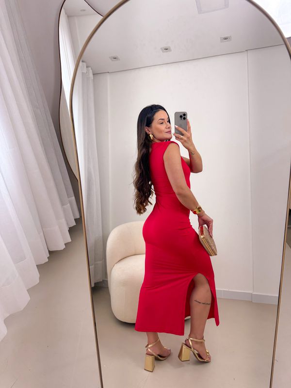 Vestido Pati Vermelho