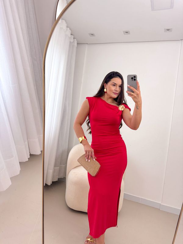 Vestido Pati Vermelho