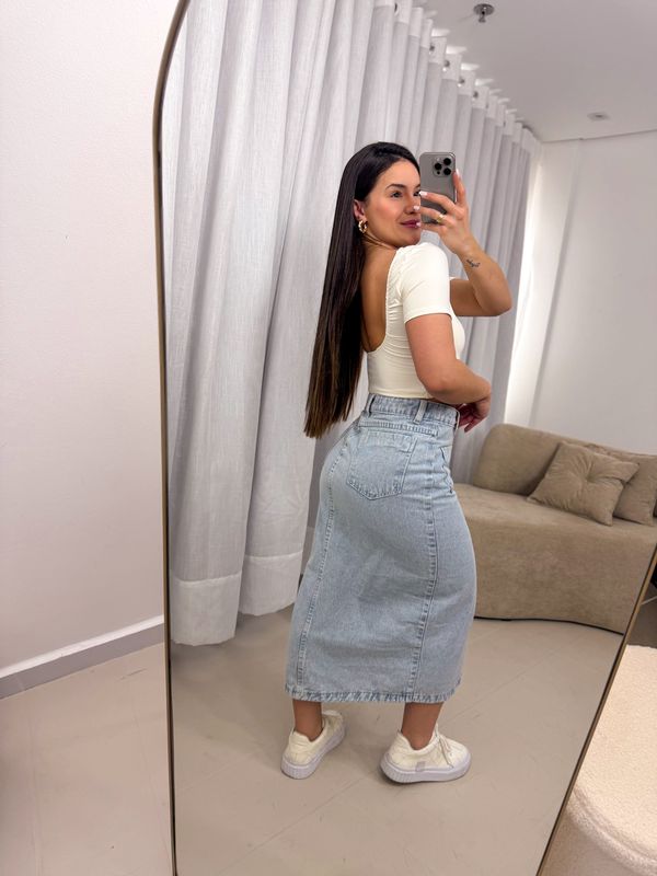 Cropped Priscila Off White