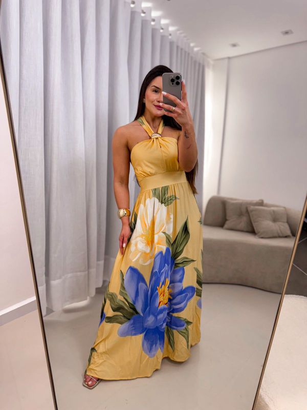 Vestido Marina Amarelo