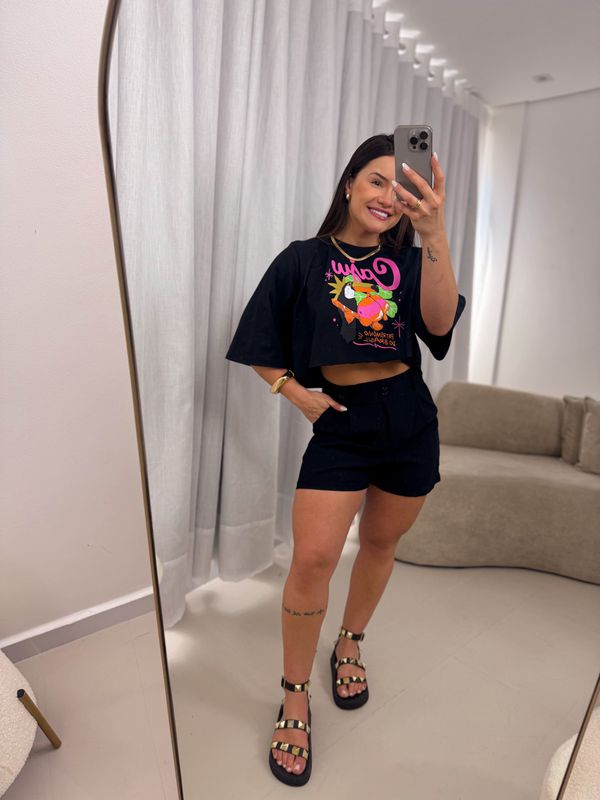 Short Alice Preto