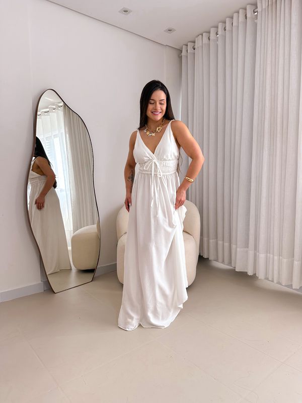 Vestido Sintia Branco