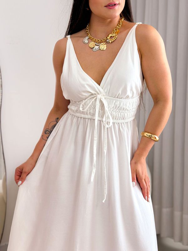 Vestido Sintia Branco