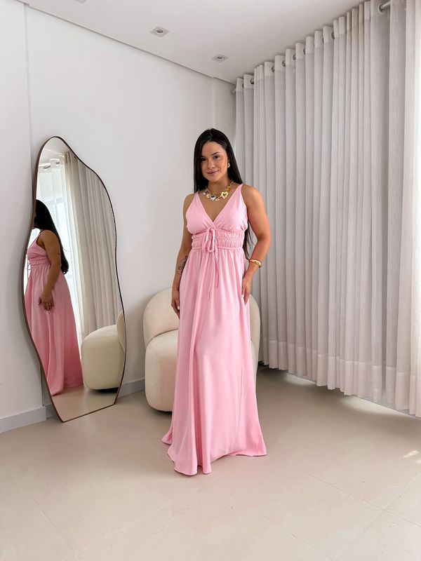 Vestido Sintia Rosa