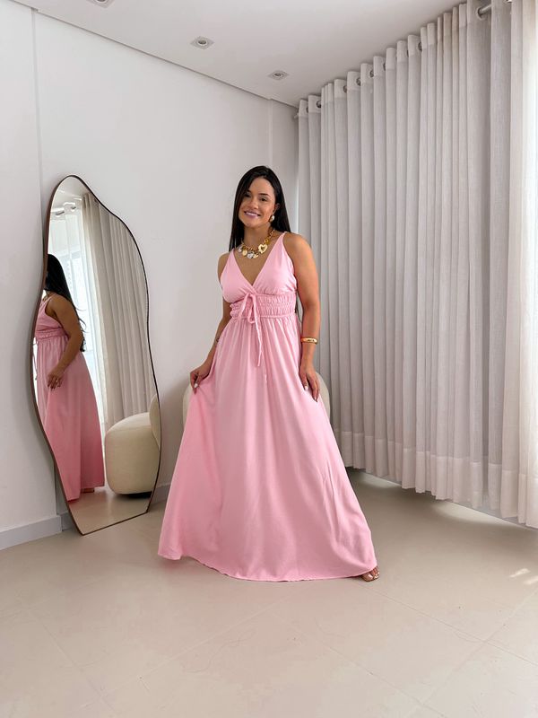 Vestido Sintia Rosa