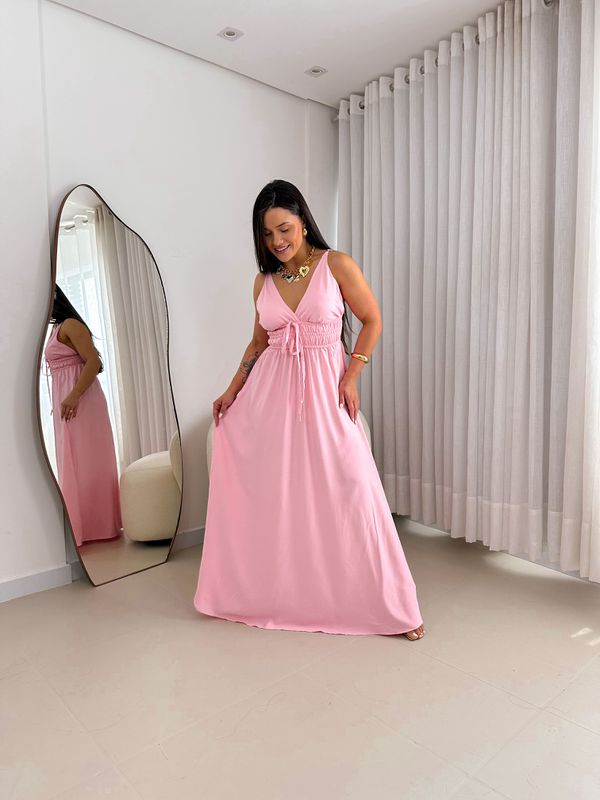 Vestido Sintia Rosa