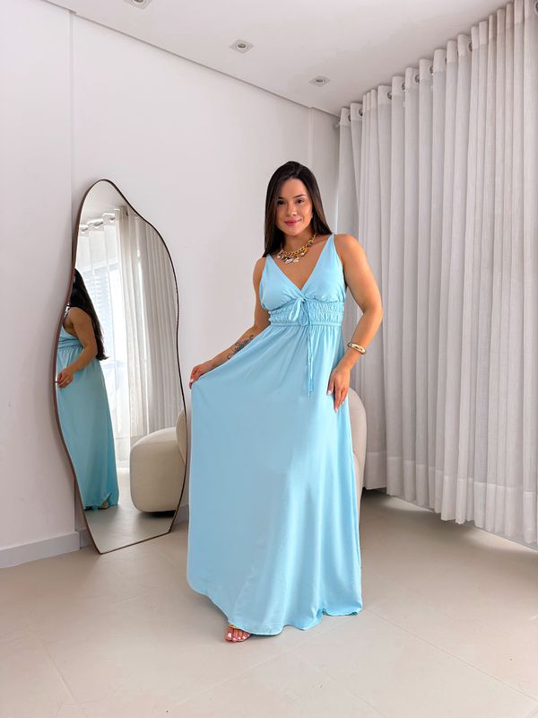 Vestido Sintia Azul