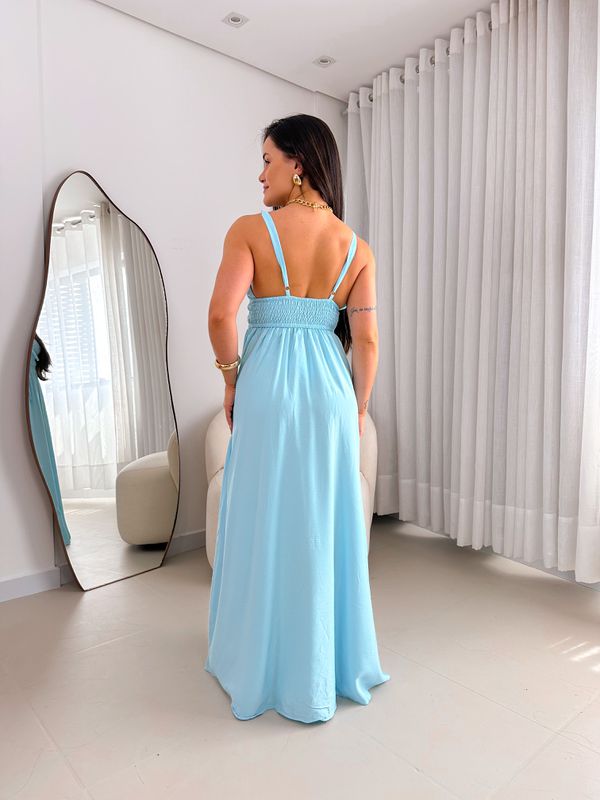 Vestido Sintia Azul