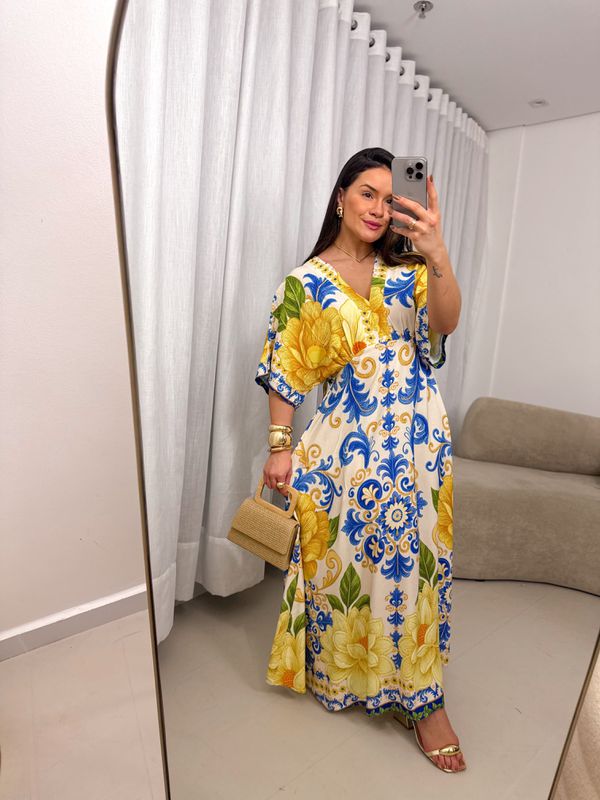 Vestido Soraya Amarelo