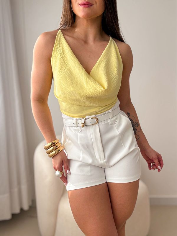 Blusa Alcinha Suzi Amarelo